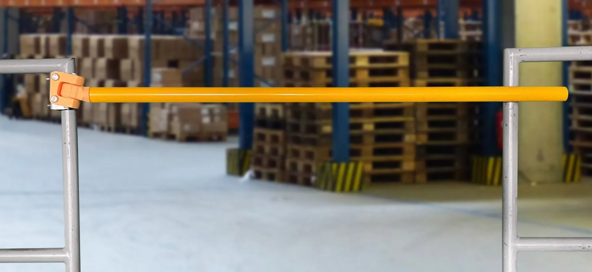 Self closing pedestrian gate for access control